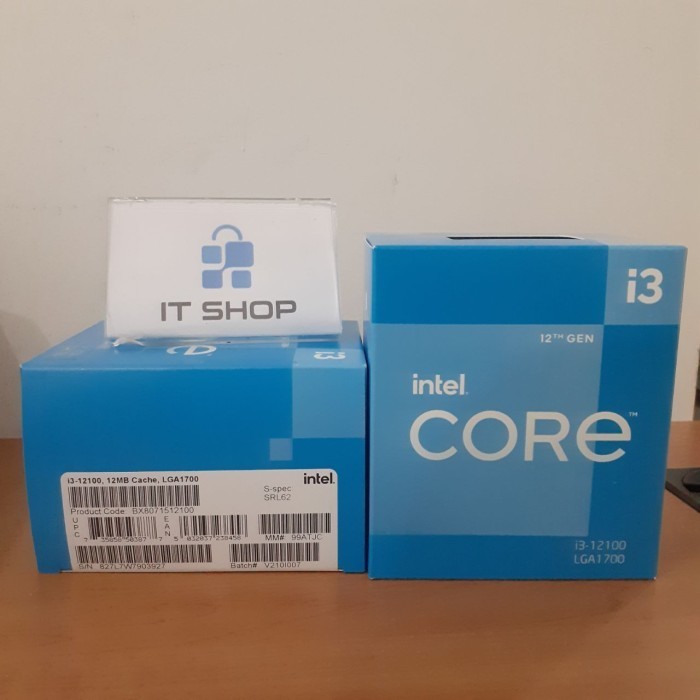 Jual Intel Processor Core I3 12100 - Lga1700 | Shopee Indonesia