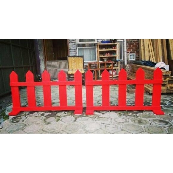 Jual pagar kayu shabby chic jati belanda pager dekorasi | Shopee Indonesia