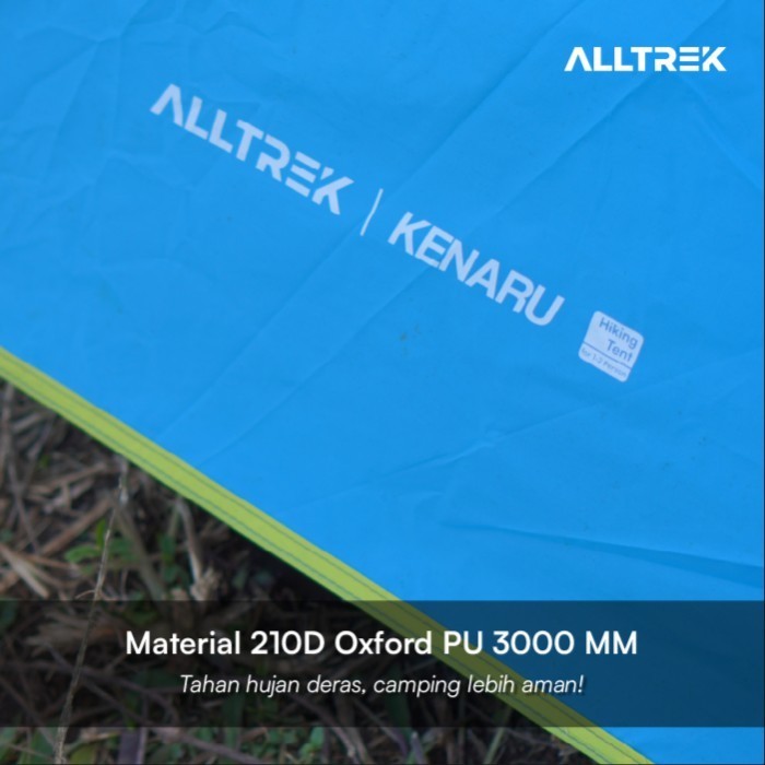 Jual Alltrek Tenda Hiking Ultralight Kenaru 1-2 Person Camping ...