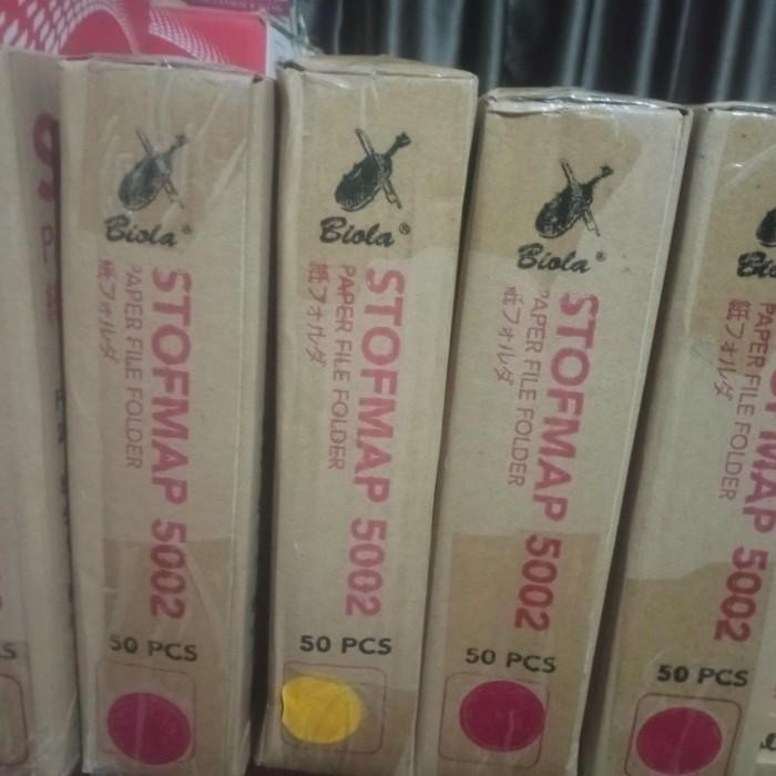 Jual Stopmap /Map Kertas Biola 5002 1 Dus Isi 50 Lbr | Shopee Indonesia