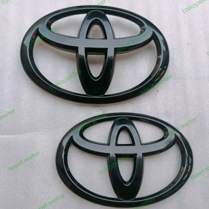 Jual Logo Emblem Toyota Model Hitam Shopee Indonesia