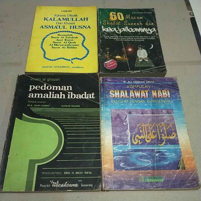 Jual KALAMULLAH DAN KHASIAT/ PEDOMAN AMALIAH IBADAH/ 60 MACAM SHALAT ...