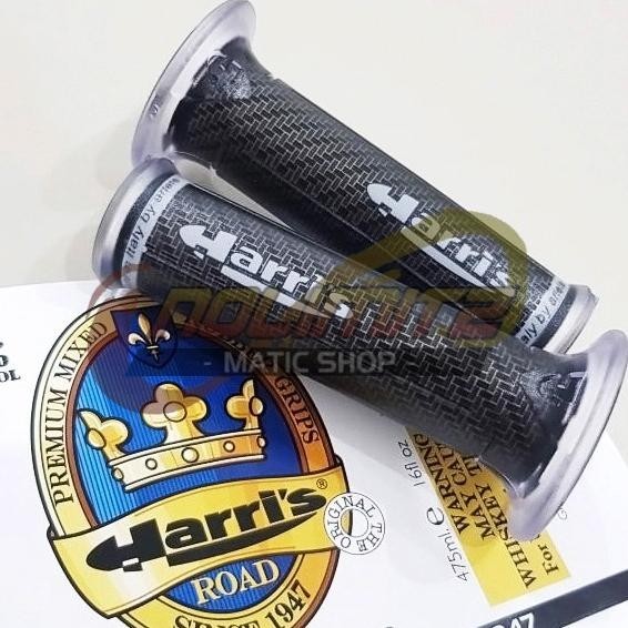 Jual New Stok// Handfat Handgrip Grip Harris 3D Black Carbon Universal ...