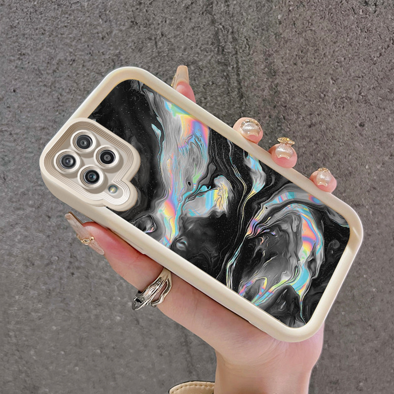 pattern flashing holographic phone case iphone 12