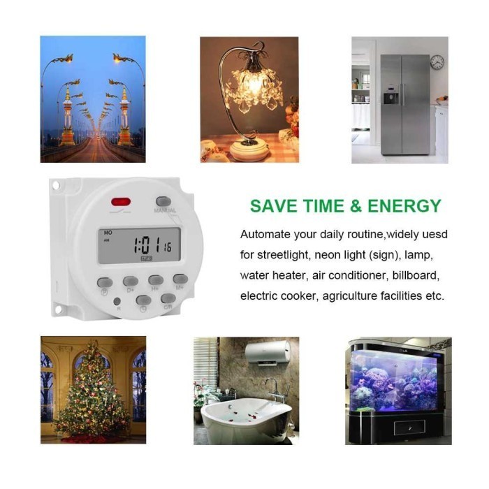 Jual Programmable Timer Switch Relay Countdown 220V Ac | Shopee Indonesia