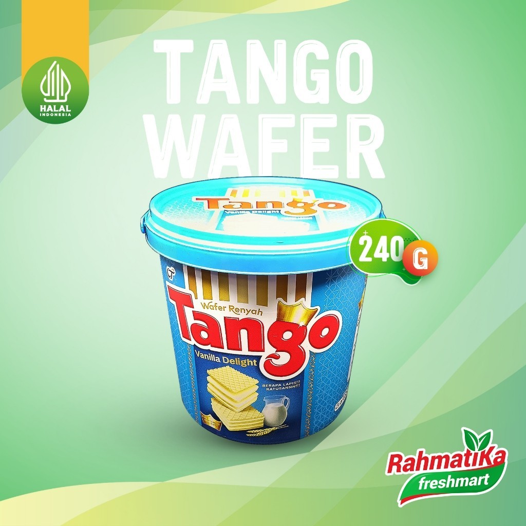 Jual Tango Wafer Renyah Rasa Vanila 240 gram | Shopee Indonesia