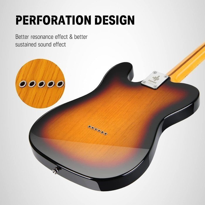 Jual Donner DJC - 1000S Gitar Elektrik - Sunburst | Shopee Indonesia