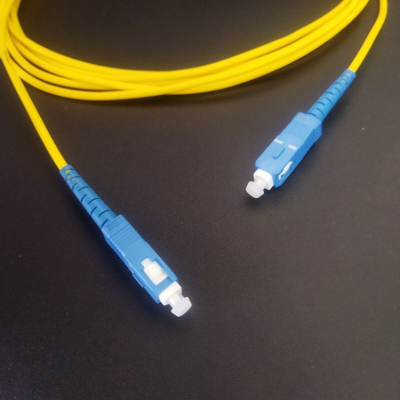 Jual kabel Fiber Optik Patch Core 3 Meter Single Mode 1pcs | Shopee ...