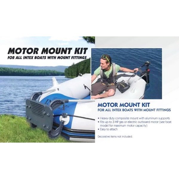 Jual Intex Composite Boat Motor Mount Kit Perlengkapan Tambahan Perahu Karet Shopee Indonesia