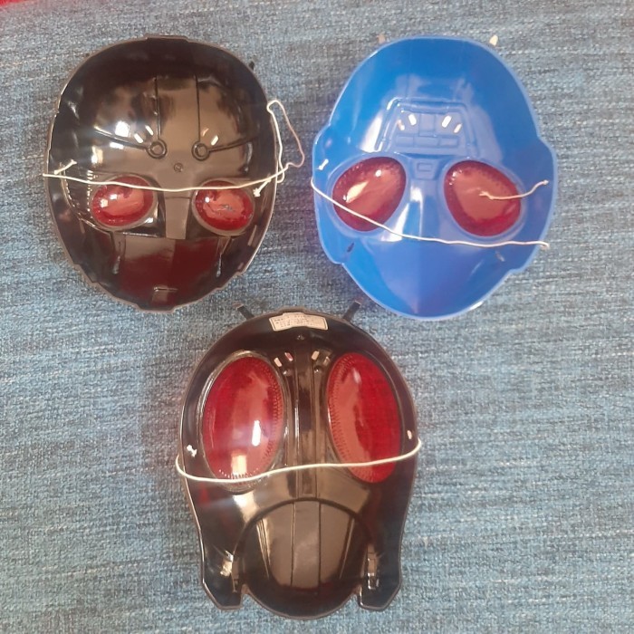 Jual Morn Topeng Anak Kamen Rider Black Rx Original Langka Gila Di ...