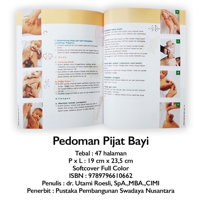 Jual Buku Panduan Pemijatan: Pedoman Pijat + Vcd Paket Dr Utami Roesli ...