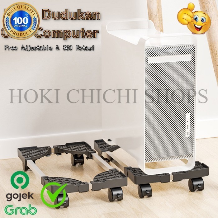 Jual RODA DUDUKAN TATAKAN RODA KAKI CPU DESKTOP COMPUTER LEMARI KULKAS ...