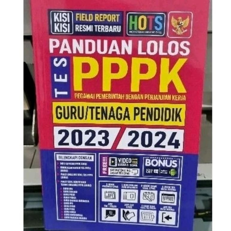 Jual PANDUAN LOLOS TES PPPK GURU/TENAGA PENDIDIK 2023/2024/2025 ...