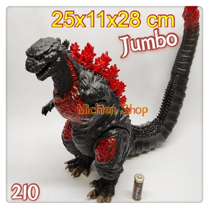 Jual Figure Monster Shin Godzilla Kaiju Merah 25Cm | Shopee Indonesia