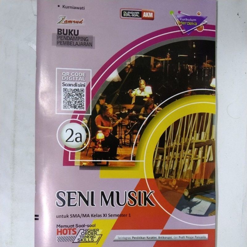 Jual LKS SMA MA SENI MUSIK KELAS 11 SEMESTER 1 KURIKULUM MERDEKA ...