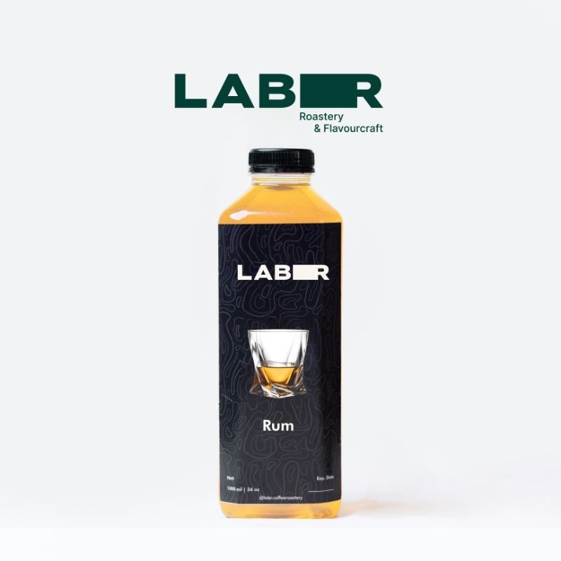 Jual LABR Rhum Syrup 0% Alcohol (Sirup Rum) 1000mL | Shopee Indonesia