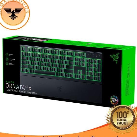 Jual Razer Ornata V3 X Gaming Keyboard Low-Profile Keys New | Shopee ...