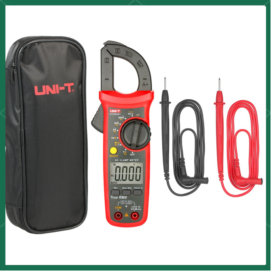 Jual [Mini] UNIT UT202A+ 6000 Hitungan Digital Clamp Meter RMS RMS