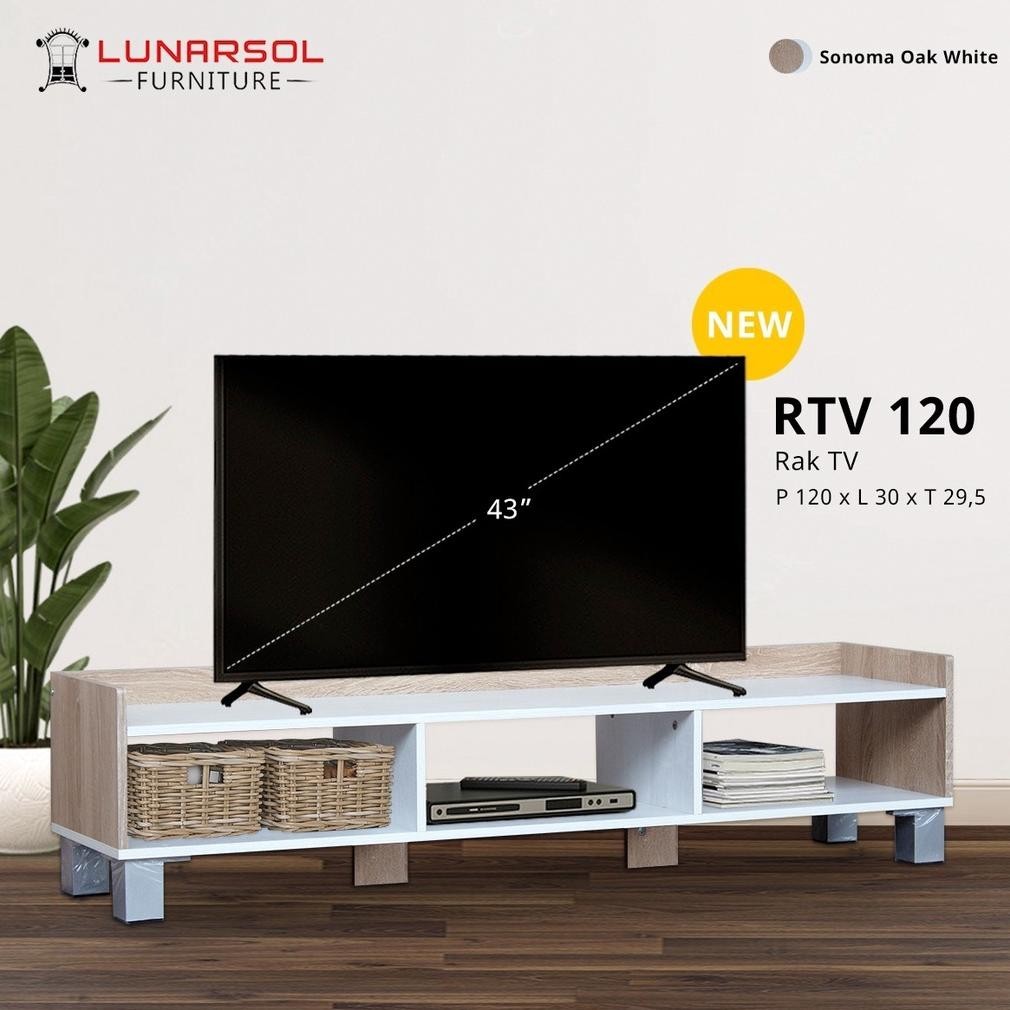 Jual Meja Tv Rak Tv Minimalis Lunar Rtv Meja Nakas Serbaguna Shopee Indonesia