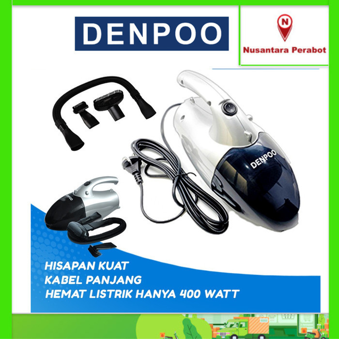 Jual DENPOO HRV-8003 VACUUM CLEANER / PENGHISAP DEBU (HEMAT LISTRIK