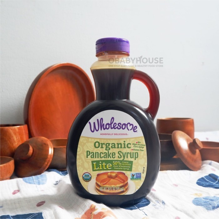 Jual Akko Wholesome Organic Pancake Syrup Lite 591 Ml Shopee Indonesia