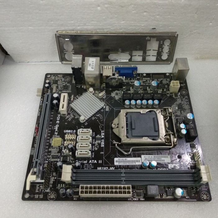 Jual Mb Motherboard H Ecs Socket Ddr Support Gen Dan Gen Termurah Terlaris