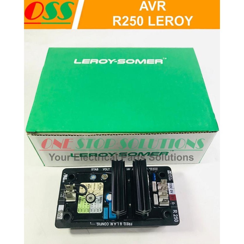 Jual Avr Generator R250 Genuine Original Leroy Somer R 250 Avr Genset ...