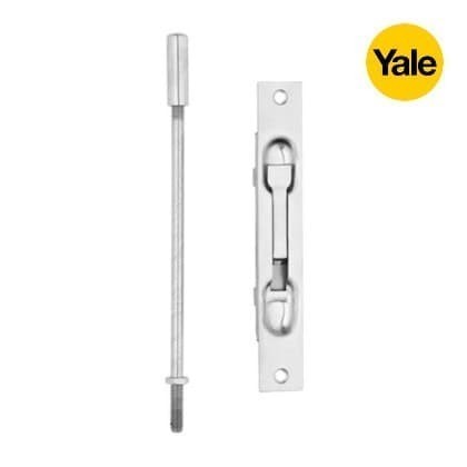 Jual FLUSH BOLT GRENDEL TANAM PINTU ALUMINIUM 200MM YALE YFB-011 ...