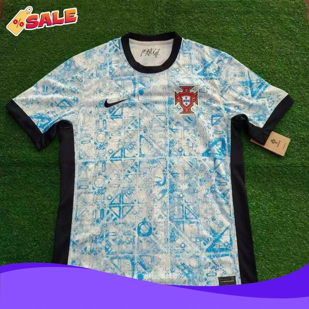 Jual Trend Awal Tahun Jersey Bola Baju Bola Jersey Portugal Away Euro ...