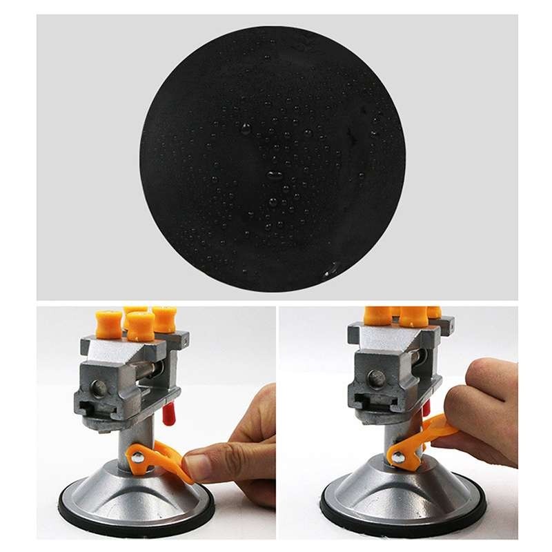 Jual Ragum Tanggem Suction Cup Rotasi 360 AH09 / Clamp Klem Bench Vise ...
