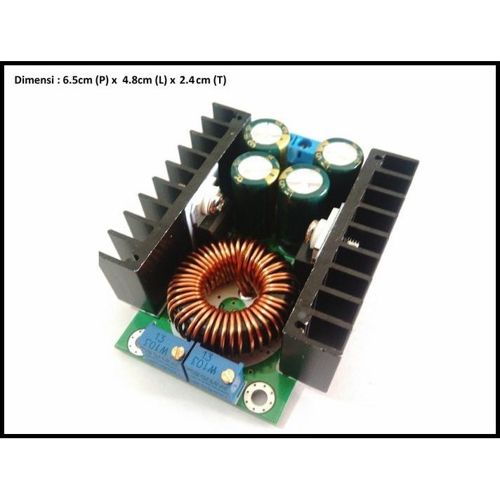 Jual GRATIS ONGKIR DC-DC STEP-DOWN CC-CV POWER SUPPLY MODULE 8A 300W ...