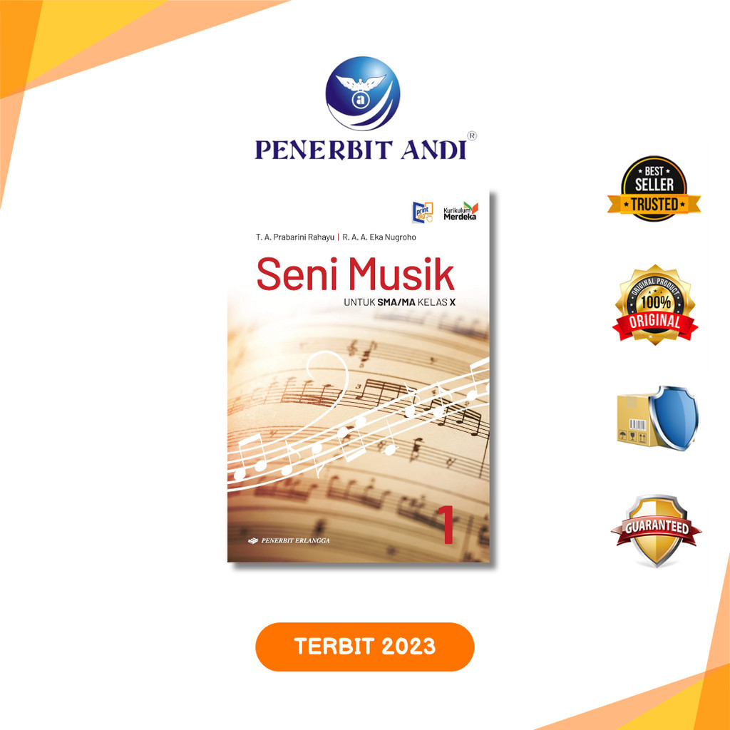 Jual Buku Pelajaran Seni Musik SMA/MA Kelas 10 Kurikulum Merdeka ...