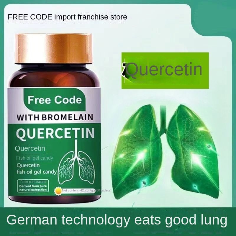 Jual American Imported Lung Quercetin Smoking Lung Chest Tightness and ...