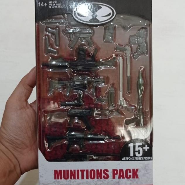 Jual Mcfarlane Munitions Pack Spawn Munitions Exclusive Weapon Pack ...