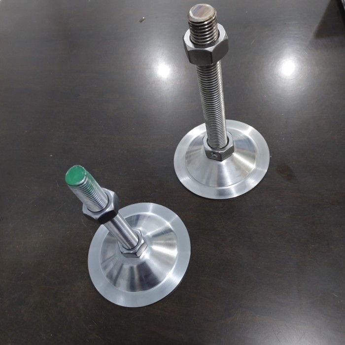 Jual Adjuster Foot Cap Table Kaki Meja Conveyor M12 M 12 Mm Stainless ...