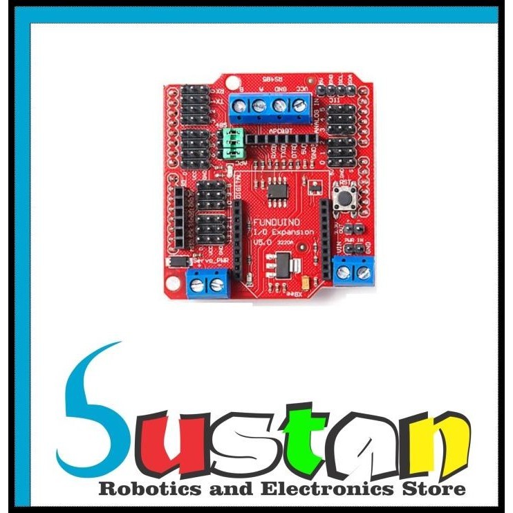 Jual DISKON ARDUINO I/O EXPANSION SHIELD V5 XBEE SENSOR SHIELD RS485 ...