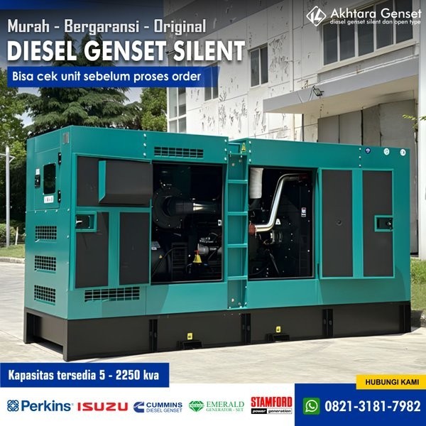 Jual Harga Genset 300 Kva 350 Kva 400 Kva Perkins Isuzu Cummins Emerald Shopee Indonesia 6089