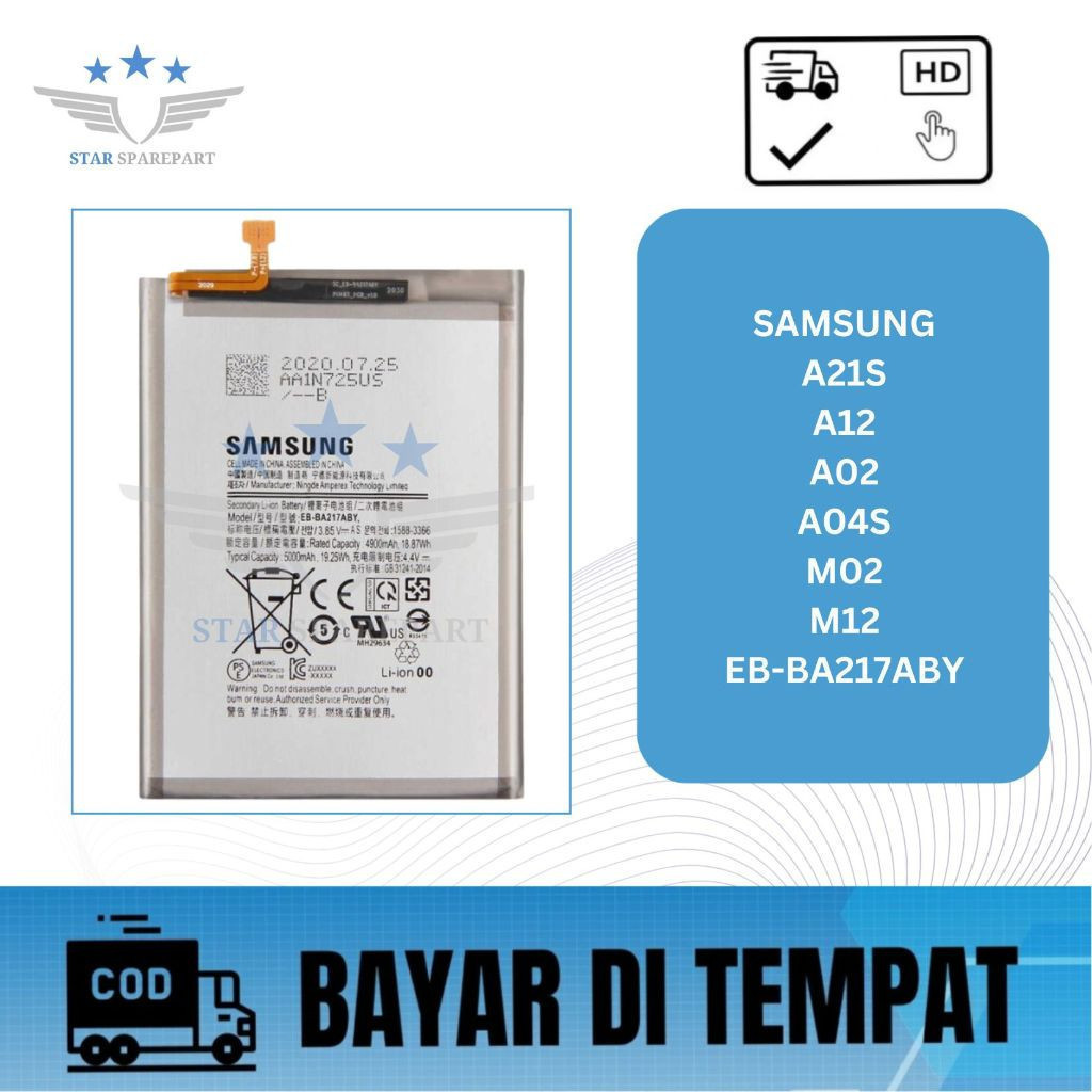 Jual Baterai Samsung A S A A A S M M Eb Ba Aby Batterai Battery Bat Batt