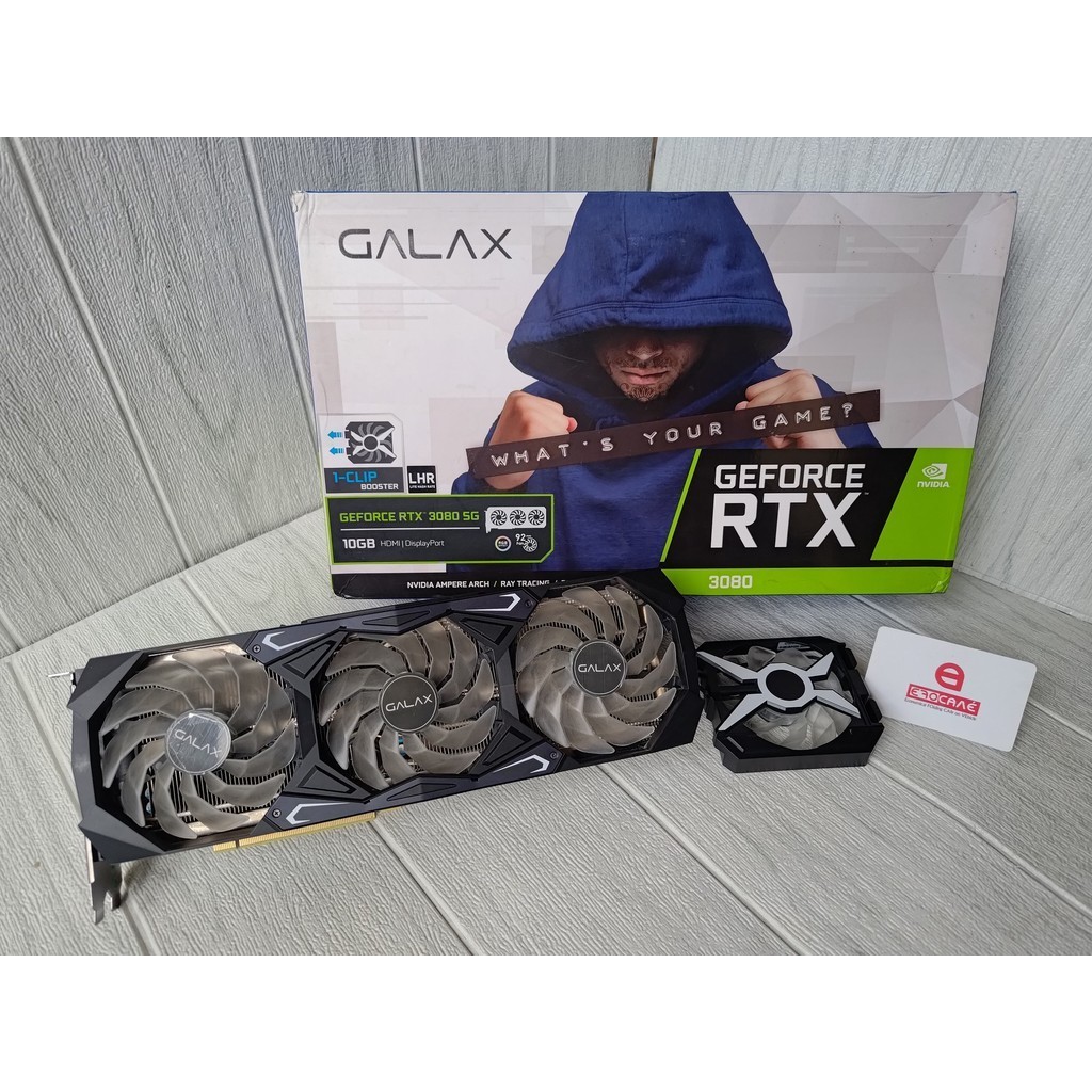 Jual VGA Galax Serious Gaming GeForce RTX 3080 10GB GDDR6X 320-bit ...