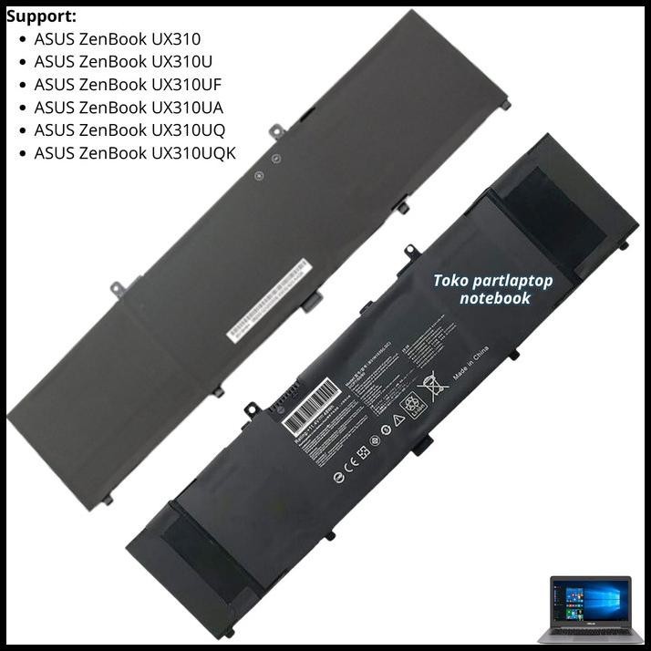 Jual Baterai Asus Zenbook Ux Ux U Ux Uf Ux Ua Ux Uq Ux Uqk B N Battery