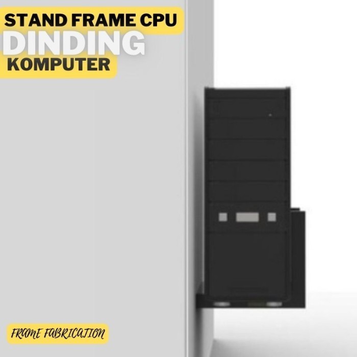 Jual Promo Rak Frame Tray Komputer Cpu Stand Dinding Universal | Shopee ...