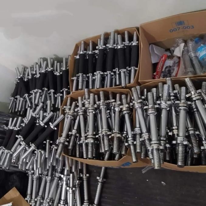 Jual HARGA DISC - stik dumbell barbel besi stick plate dumble piringan ...