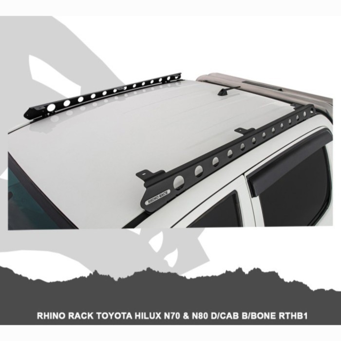Jual roof rail breket rack backbone hilux Hiro Motor | Shopee Indonesia