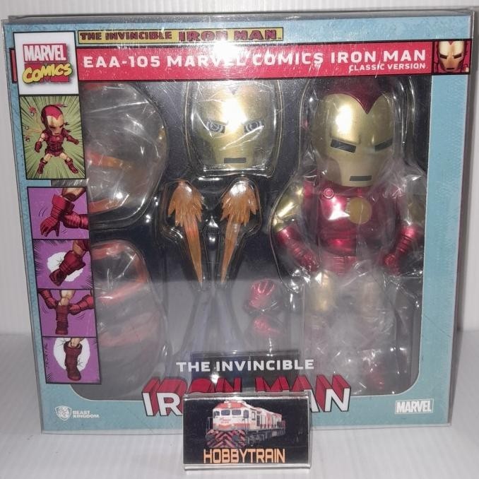 Figurine Egg Attack Iron Man Mark I Marvel - BEAST KINGDOM EAA-117 - En Stock