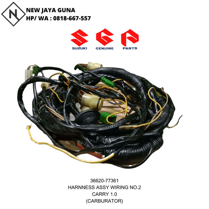 Jual 36620-77361 Harness Assy , Wiring No. 2 Carry 1.0 (Carburator ...