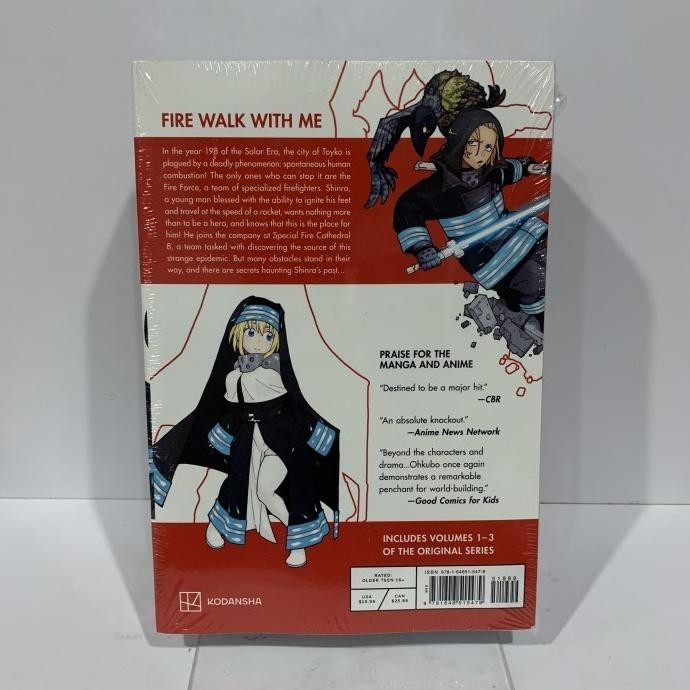 FIRE FORCE Ristampa N°3 - Action Figure Atsushi Ohkubo, Set Da 3 Personaggi In Plastica, Collezione Anime