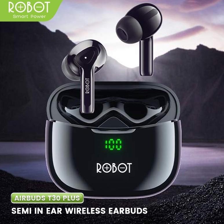 Jual M Robot Tws Wireless Earphone Airbuds T Plus Original Bt