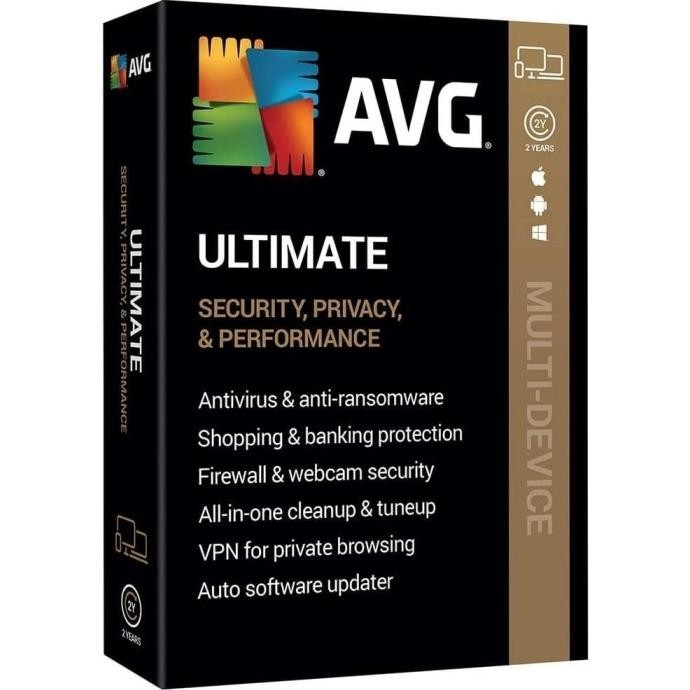 Jual AVG Ultimate 10 device( Internet security, TuneUp, VPN ) | Shopee ...