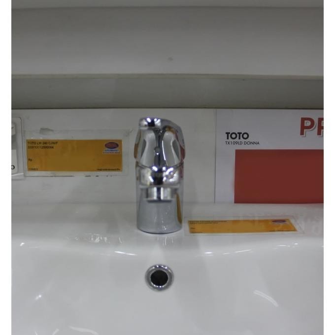 Jual [ Ek ] Kran Wastafel Toto Tx109Ld Donna Sgl Lever Lav Faucet ...