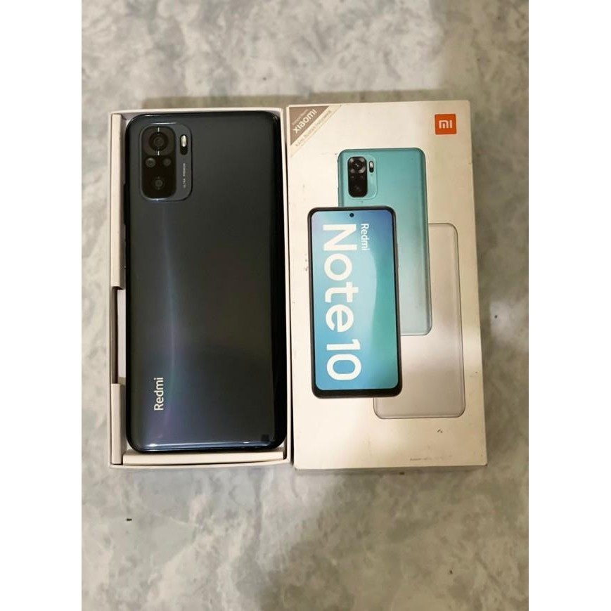 Jual Xiaomi Redmi Note 10 4/64Gb Second Fullset | Shopee Indonesia